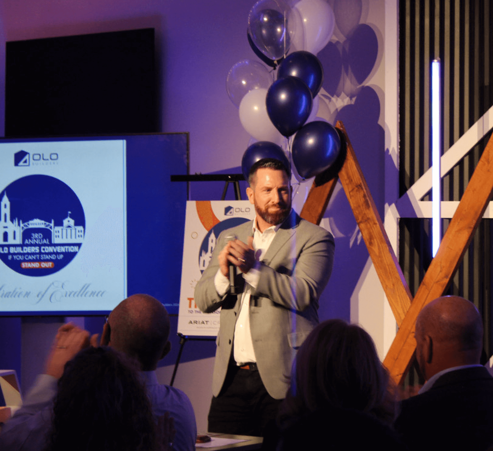 Top performers recognized during the annual awards ceremony.